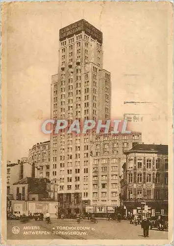Cartes postales moderne Anvers Torengebouw