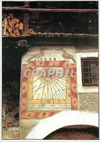 Cartes postales moderne L'art populaire dans les Alpes du Sud 1984
