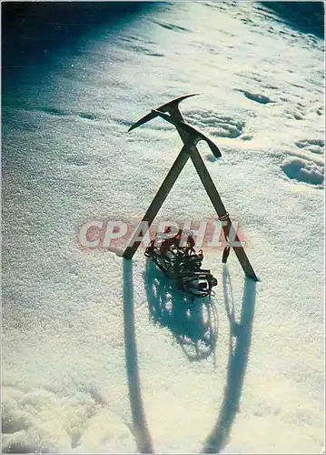 Moderne Karte L'Homme et la Montagne Temoins d'Eternite