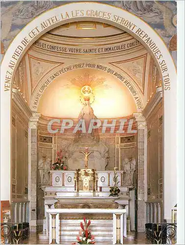 Cartes postales moderne Notre Dame de la Chapelle miraculeuse