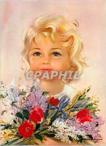 Cartes postales moderne Petites Filles de France