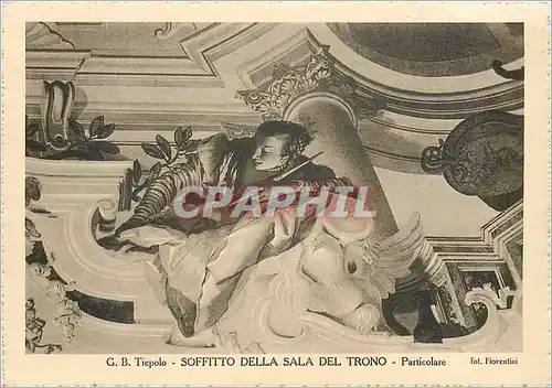 Cartes postales moderne Soffitto Della sala Del Trono Particolare Venezia 1936 XIV