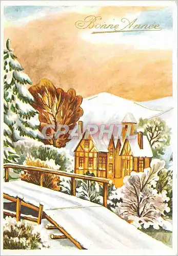 Cartes postales moderne Bonne annee