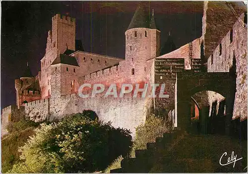 Cartes postales moderne Carcassonne La porte d'Aude