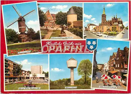 Cartes postales moderne Herzliche Grube aus Dulken