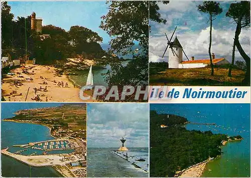 Cartes postales moderne Vendee Touristique l'Ile de Noirmoutier