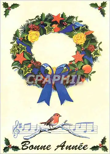 Moderne Karte Bonne Annee