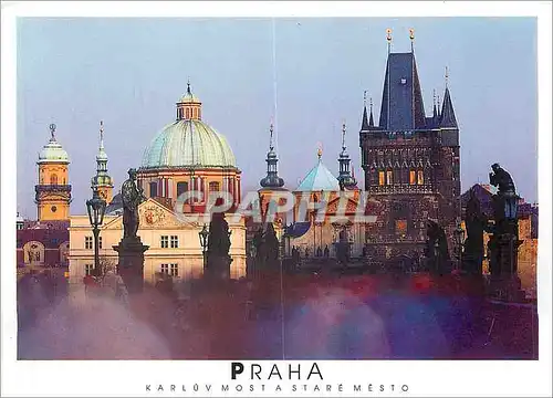Cartes postales moderne Praha Karluv mosta stare Mesto