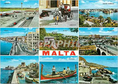 Cartes postales moderne Malta