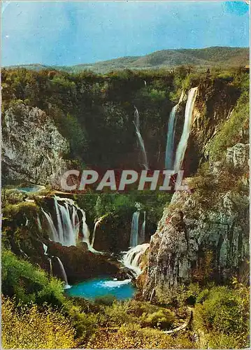 Cartes postales moderne Plitvicka Jezera