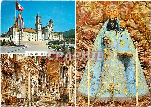 Cartes postales moderne Wallfahrtsort Einsiedeln