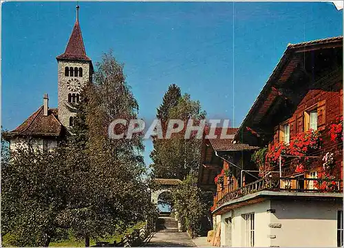 Cartes postales moderne Brienz Kirche