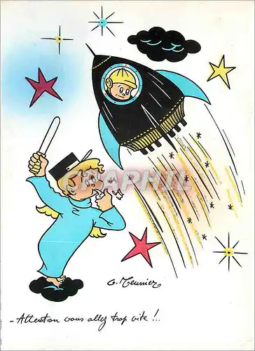 Cartes postales moderne Les Fusees (Par Meunier) Enfant