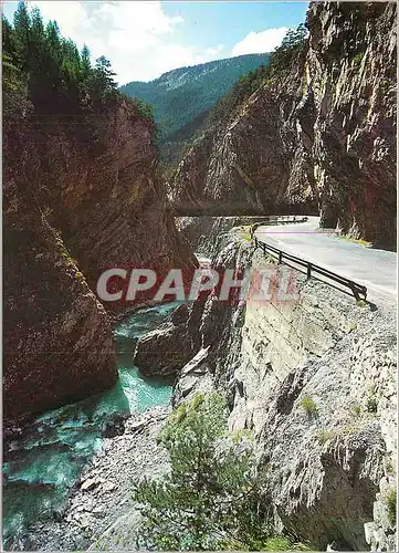 Cartes postales moderne Haute Vallee de l'Ubaye Alpes de Haute Provence les gorges pres de St Paul sur Ubaye