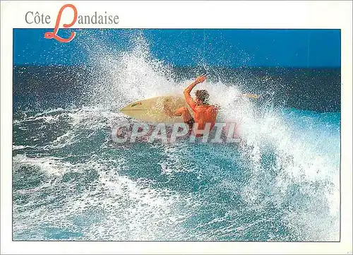 Cartes postales moderne La Cote Landaise Surf