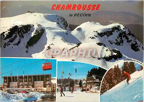 Moderne Karte Chamrousse (Isere) Alt de 1650 a 2250 m