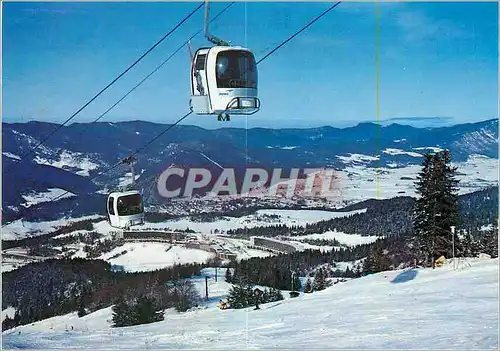 Cartes postales moderne Villard de Lans (Isere) Alt 1000 2040 m telepherique de la Cote 2000