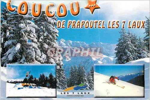 Cartes postales moderne Prapoutel les 7 laux alt 1350 m 2400 m