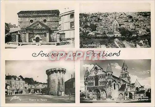 Cartes postales moderne Souvenir de Poitiers
