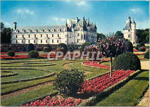 Cartes postales moderne Les Chateaux de la Loire Chenonceau (Indre et L) Le chateau et la tour des Marques