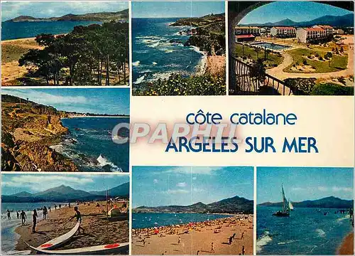 Cartes postales moderne Cote Catalane Argeles sur Mer