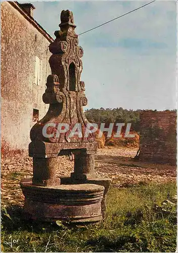 Cartes postales moderne La Bretagne en coulerus Haute Bretagne Puits dans la region vannetaise