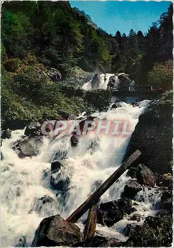 Cartes postales moderne Les Pyrenees Cauterets (Hautes Alpes) La Cascade de Lutour