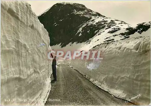 Cartes postales moderne Norge Veien