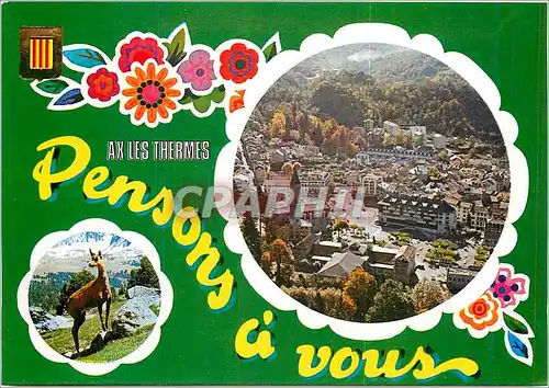 Cartes postales moderne Lumiere et Couleurs de l'Ariege Aix les Thermes