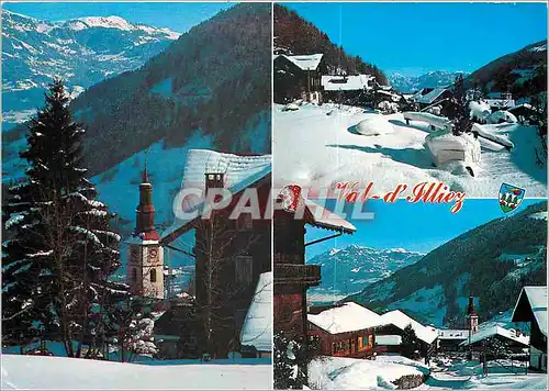 Cartes postales moderne Val d'Illiez