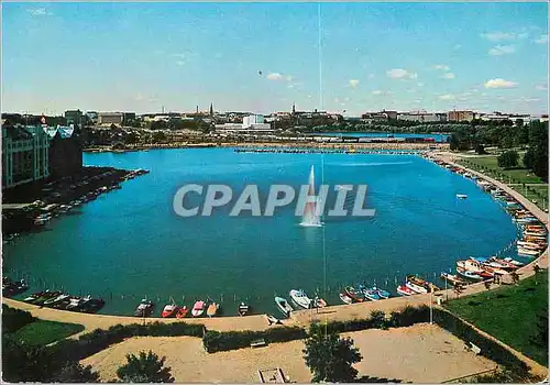 Cartes postales moderne Djugardsviken The Elaintarhanlahti Bay