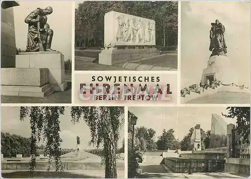 Cartes postales moderne Sowjetisches Ehrenmal Berlin Tretow