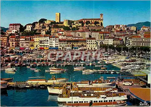 Cartes postales moderne La Cote d'Azur Cannes Le quai Saint Pierre et le Surquet