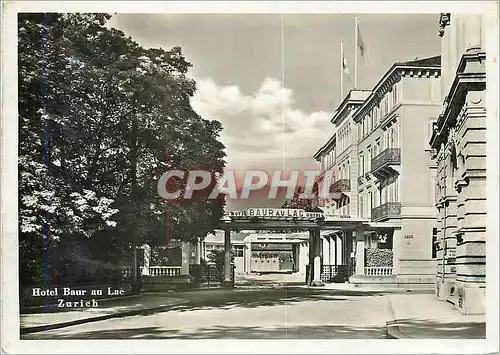 Cartes postales moderne Zurich hotel au Lac