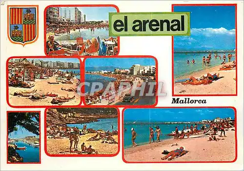 Cartes postales moderne Mallorca El arenal