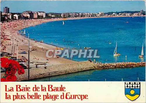 Cartes postales moderne La Baie de la Baule la plus belle plage d'Europe