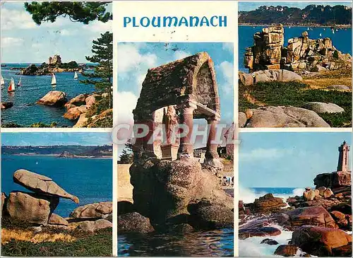 Cartes postales moderne Ploumanach (C du N) Le chateau de Costaeres la Bouteille