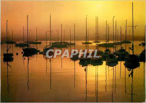Cartes postales moderne La Bretagne en couleurs Brume matinale