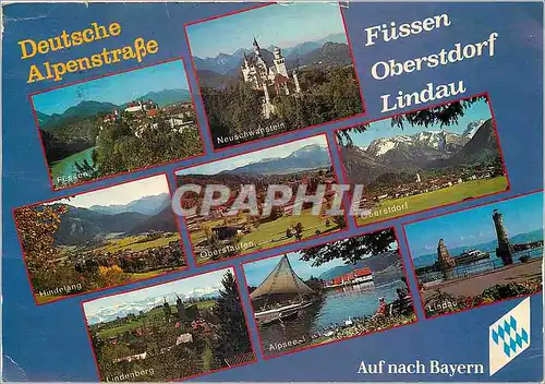 Cartes postales moderne Deutsche Alpenstrabe