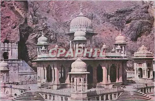 Moderne Karte Samadhi of Maharaji Jai Singh Ji Gaito Jaipur