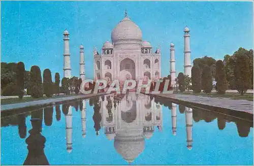 Moderne Karte Taj Mahal Agra