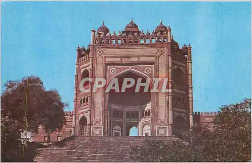 Moderne Karte Buland Gate Fatehpur Sikri Agra