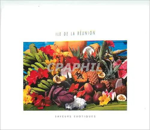 Cartes postales moderne Ile de la Reunion Saveurs exotique