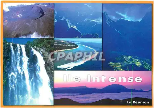 Cartes postales moderne Ile de la Reunion Ile Intense