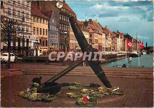 Cartes postales moderne Nyhavn ancre de memoire
