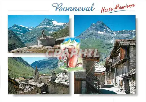 Cartes postales moderne En Haute Maurienne Bonneval sur Arc Savoie (Alt 1800 m)