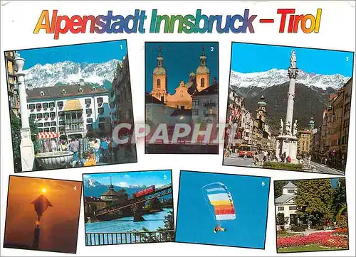 Cartes postales moderne Tirol Alpenstadt Innsbruck