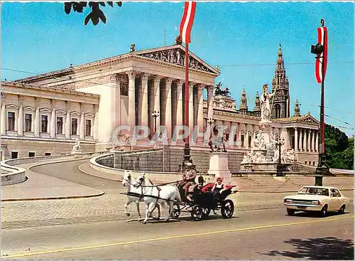 Cartes postales moderne Vienne Parlement