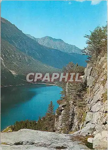 Cartes postales moderne Tartry Marskie Oko (1393 m 34  54 ha pow 50 8m gteb)