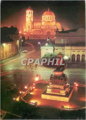 Cartes postales moderne Sofia Place Narodno Sobranie et le Monument des freres liberateurs